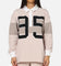 Nike Women's Sportswear Graphic Long Sleeve Polo Top Pink/White