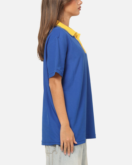 Bleacher Athletic Parramatta Eels NRL Adult Golf Polo T-Shirt Blue