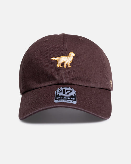 47 Brand Golden Retriever Icon 47 Clean Up Strapback Brown