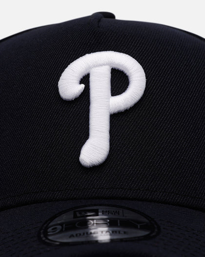 New Era Philadelphia Phillies 'Midnight Navy' 9FORTY A-Frame Snapback Midnight Navy