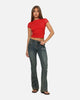 Ed Hardy Women's Veil Baby T-Shirt Red