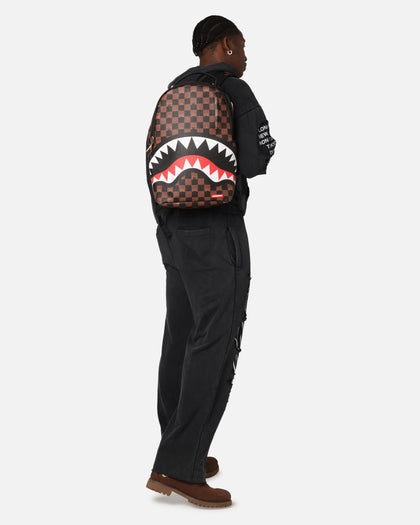 Sprayground Peeking Character Check Backpack Multi
