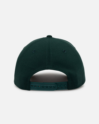 New Era Los Angeles Dodgers 'Upside Down LA Logo' 9FORTY A-Frame Snapback Dark Green