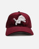 New Era Detroit Lions 'Velvet Dreams' 9FORTY A-Frame Snapback Burgundy