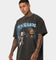73Studio X The Matrix Heavyweight Vintage T-Shirt Black Wash