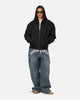 Saint Morta Gothic Noir Bomber Jacket Black