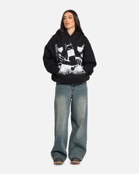 American Thrift X DC Batman The Animated Premium Hoodie Black