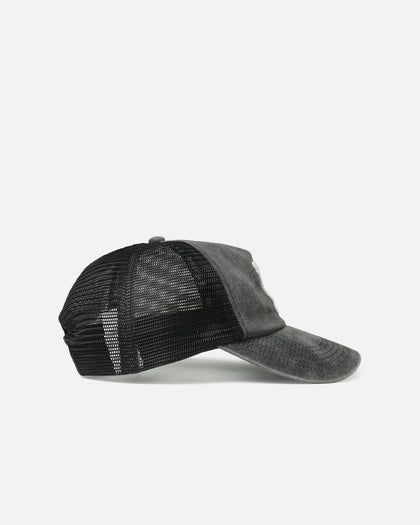 Playboy Vintage Logo Patch Trucker Snapback Black