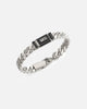 Guess Mainline Barrio Supremo Guess Tag Silver Bracelet Silver