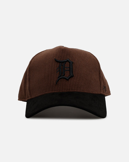 47 Brand Detroit Tigers 'Barren' Offside DT Corduroy Snapback Brown/Black