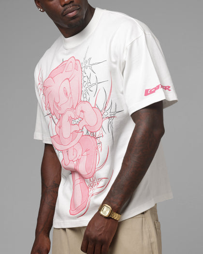 Loiter x Sonic The Hedgehog Amy T-Shirt Off White