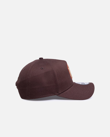 New Era New York Yankees 'Choc Cherry' 9FORTY A-Frame Snapback Dark Brown