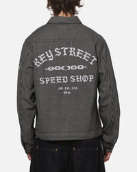 Key Street Speed Shot Work Shirt Black