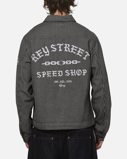 Key Street Speed Shot Work Shirt Black