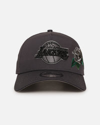 New Era Los Angeles Lakers 'Gray Tonal Roses' 9FORTY A-Frame Snapback Gray