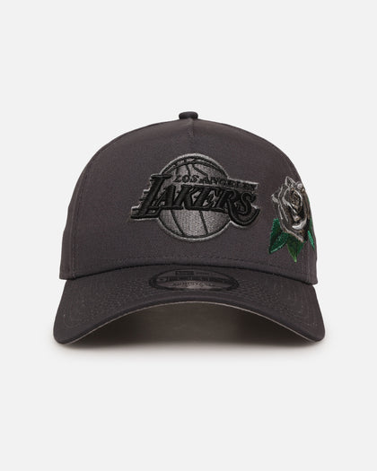New Era Los Angeles Lakers 'Gray Tonal Roses' 9FORTY A-Frame Snapback Gray
