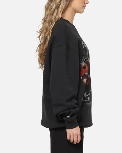 Mitchell & Ness X Mclaren Lando Norris Signature Crewneck Washed Black