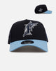 New Era Florida Marlins 'Ocean' 9FORTY A-Frame Snapback Navy/Sky Blue
