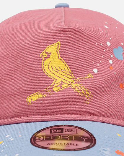 New Era St. Louis Cardinals 'Seasoned' 9FORTY A-Frame Strapback Pink/Blue