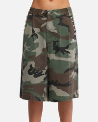 Loiter 3 Quarter Shorts Woodland Camo