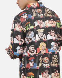 Criminal Damage Arcade Button Up Shirt Multi