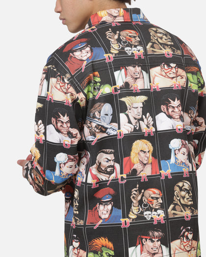 Criminal Damage Arcade Button Up Shirt Multi