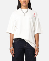 Ed Hardy Tiger Oversized Print T-Shirt Off White