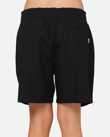 Carre Da Script Beach Shorts Black