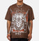 The Anti Order Warrior Clan T-Shirt Washed Brown