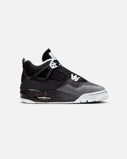 Jordan Kids' Air Jordan 4 Retro (GS) "Fear" Black/White