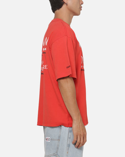 Outerstuff X Nissan Formula E Team Faster Box Fit T-Shirt Red