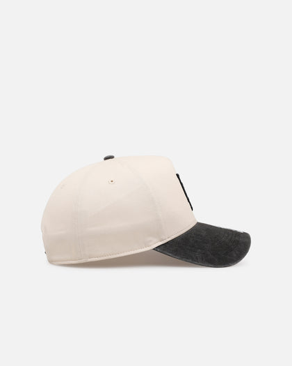 47 Brand Los Angeles Dodgers 'Washed Black Visor' 47 Offside Snapback Natural