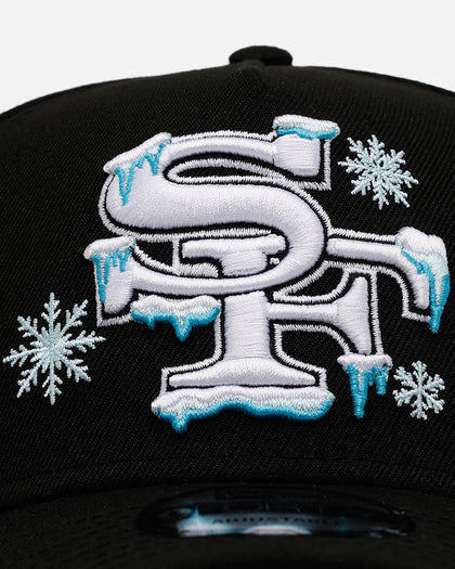 New Era San Francisco 49ers 'Cold As Ice' 9FORTY A-Frame Snapback Black