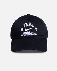 Nike Club Unstructured Strapback Cap Black/Black/White