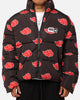 73Studio X Naruto Akatsuki Puffer Jacket Black