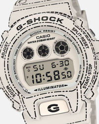 G Shock DW6900RGM-5D Watch White/White