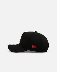 New Era New York Yankees 'Easy Black And Scarlet' 9FORTY A-Frame Snapback Black/Scarlet