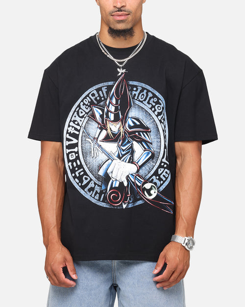 73Studio X Yu-Gi-Oh! Dark Magician Card Heavyweight T-Shirt Black