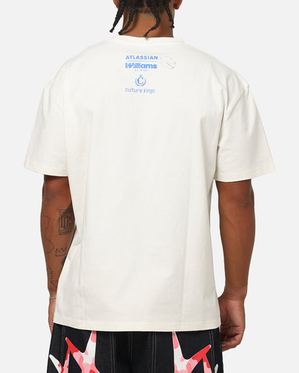 Culture Kings X Atlassian Williams F1 Team Team T-Shirt Off White