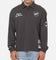 Mitchell & Ness All Blacks Rugby Long Sleeve Polo Shirt Washed Black