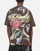 Ed Hardy Serpent T-Shirt Washed Brown