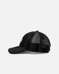 S Double Shop Relaxed Trucker Strapback Black