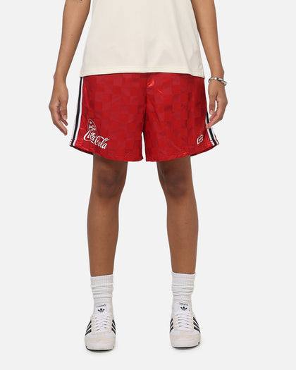Carre Carré X Coca Cola Legacy Checker Shorts Red