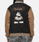 Carre x Disney M&F Varsity Jacket Washed Black
