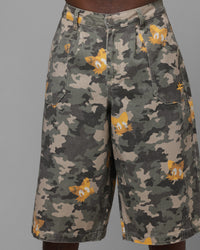 Loiter x Sonic Tails Shorts Camo