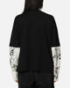 Saint Morta Crossbearer Layer Long Sleeve T-Shirt Vintage Black