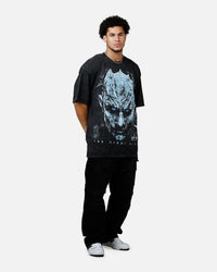 73Studio X Game Of Thrones Night Kings Vintage T-Shirt Black Acidwash