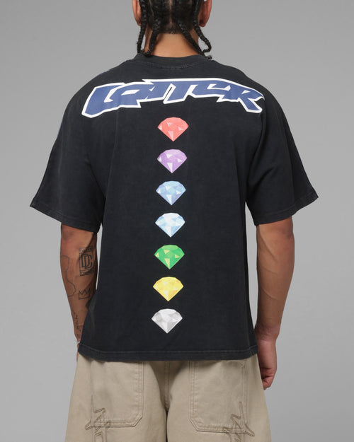 Loiter x Sonic Vintage T-Shirt Black