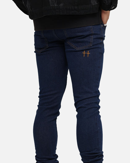 Saint Morta Dynasty Jeans Indigo/Tan