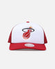 Mitchell & Ness Miami Heat Team Foam Trucker Snapback Red/White